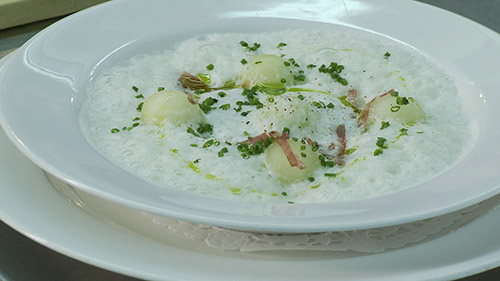 Soupe de melon