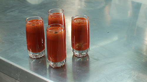 Huître en shooter