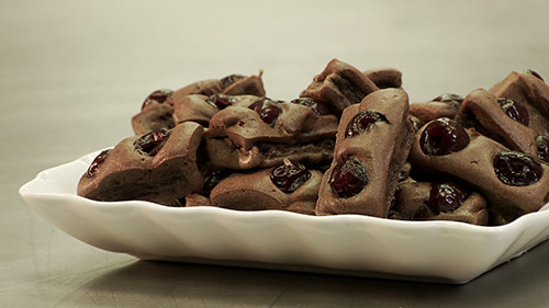 Clafoutis aux cerises et au chocolat