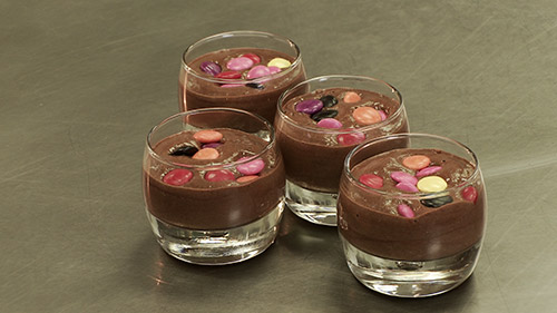 Mousse au chocolat délirante