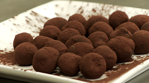 Truffes au chocolat de Tanzanie et au thé
