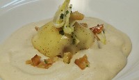 Andouillette et maroilles, velouté d’endives