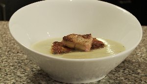 Potage aux topinambours