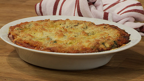 Mini-lasagne au saumon