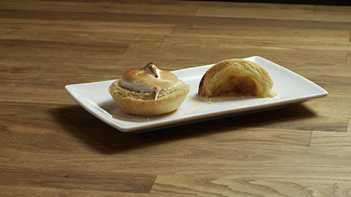 Tartelette au citron meringuée