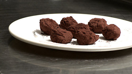 Truffes au poivre de la Jamaïque