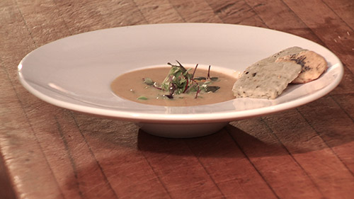 Potage minute à la citrouille
