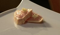 Sashimi de marlin en tataki